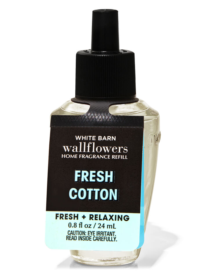 Fresh Cotton home fragrance home & car air fresheners wallflowers refill Bath & Body Works