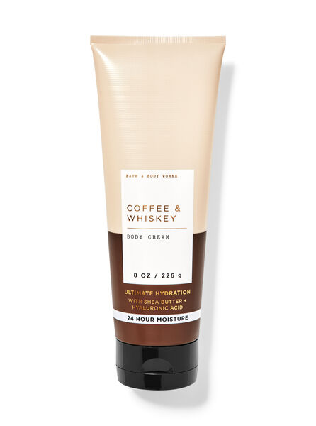 Coffee & Whiskey fragrance Ultimate Hydration Body Cream