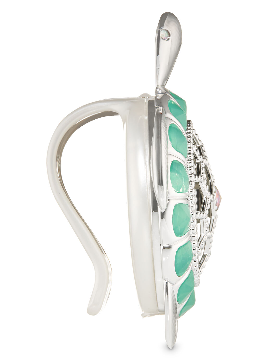 Gemstone Turtle Visor Clip