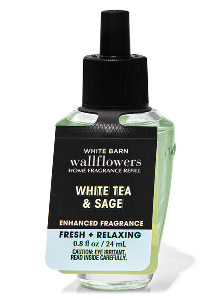 White Tea & Sage profumazione ambiente profumatori ambienti ricarica diffusore elettrico Bath & Body Works