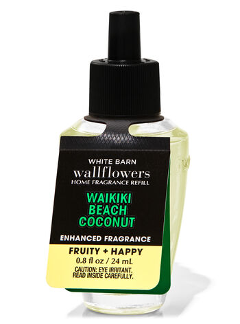 Waikiki Beach Coconut Enhanced home fragrance home & car air fresheners wallflowers refill Bath & Body Works1