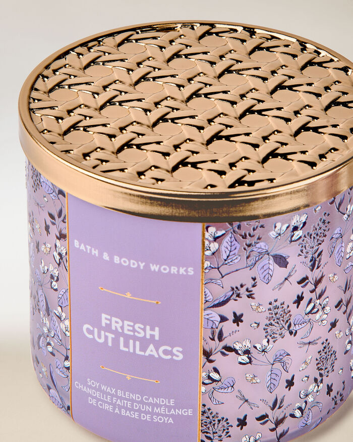 Fresh Cut Lilacs Home Fragrance/Candles/3-wick candles Bath & Body Works