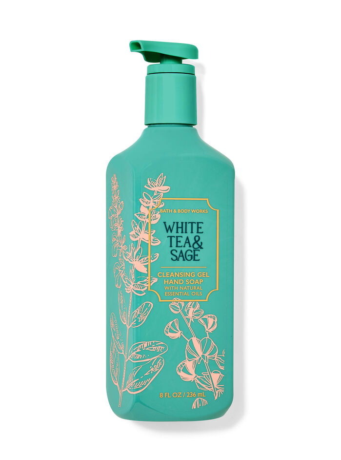 White Tea & Sage Hand Soaps & Sanitizers/Hand soaps/Gel soaps Bath & Body Works