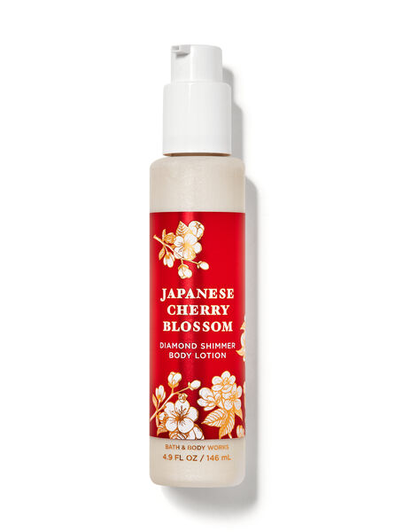 Japanese Cherry Blossom fragrance Diamond Shimmer Body Lotion