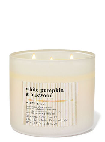 White Pumpkin & Oakwood Home Fragrance/Featured/White Barn collection Bath & Body Works1