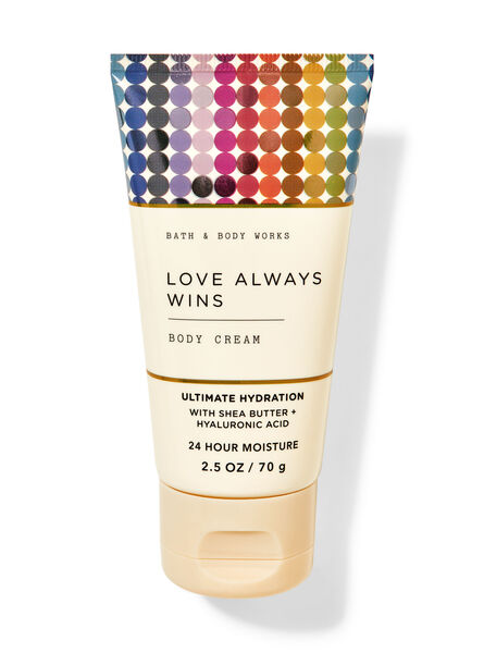 Love Always Wins out of catalogue Bath & Body Works