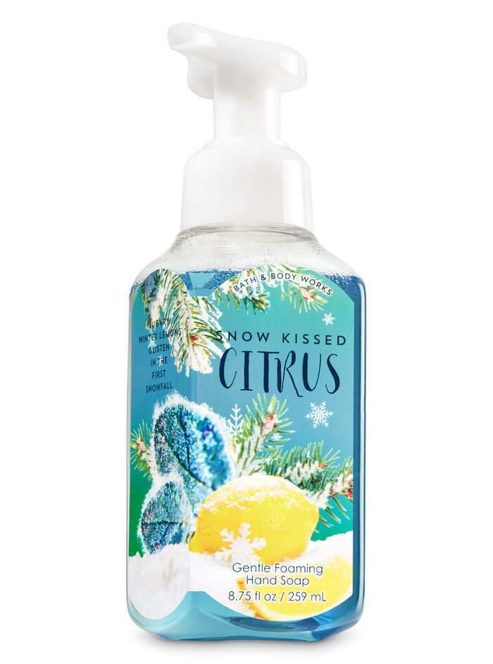 Snow Kissed Citrus saponi e igienizzanti mani in evidenza cura delle mani Bath & Body Works