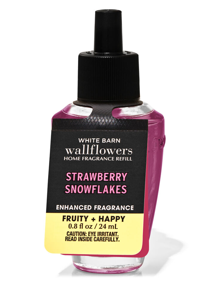 Strawberry Snowflakes Home Fragrance/Home & Car Air fresheners/Wallflowers refill Bath & Body Works
