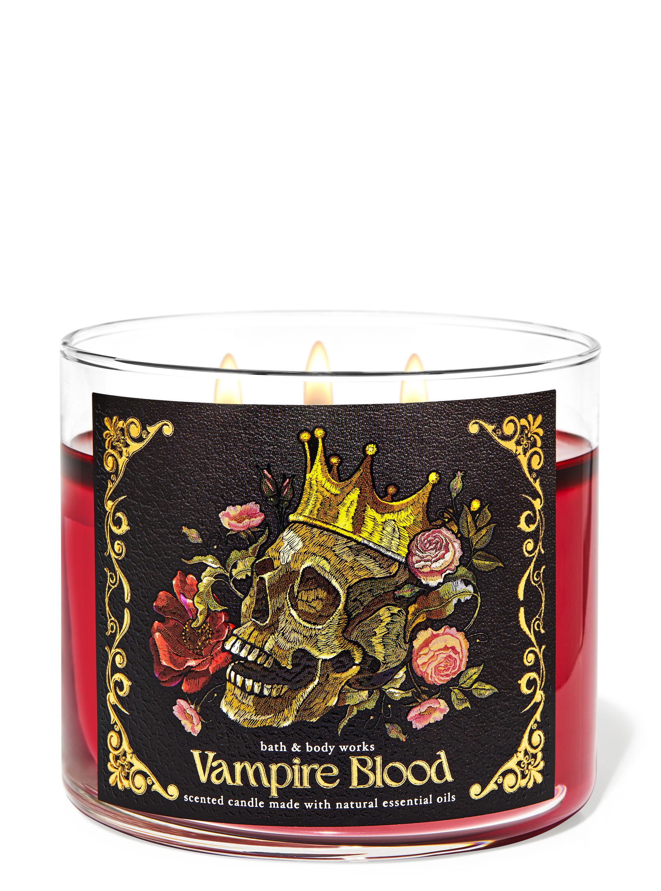 Vampire blood candle hotsell
