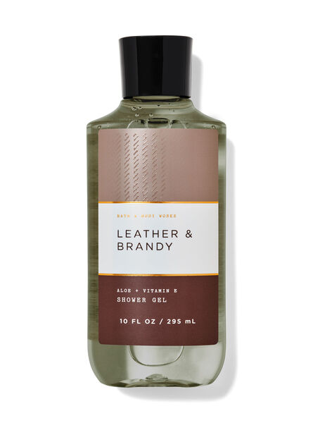 Leather &amp; Brandy prodotti per il corpo bagno e doccia gel doccia e bagnoschiuma Bath & Body Works