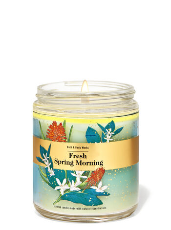 Fresh Spring Morning fragranza Candela a 1 stoppino