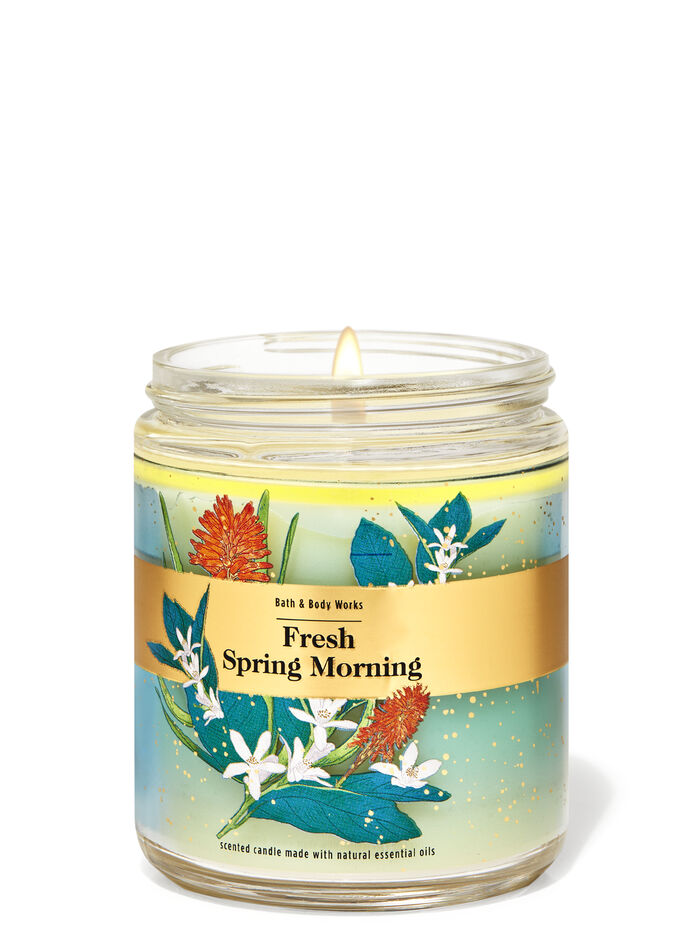 Fresh Spring Morning fragranza Candela a 1 stoppino