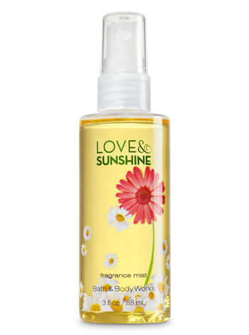 Love & Sunshine fragranza Travel Size Fine Fragrance Mist