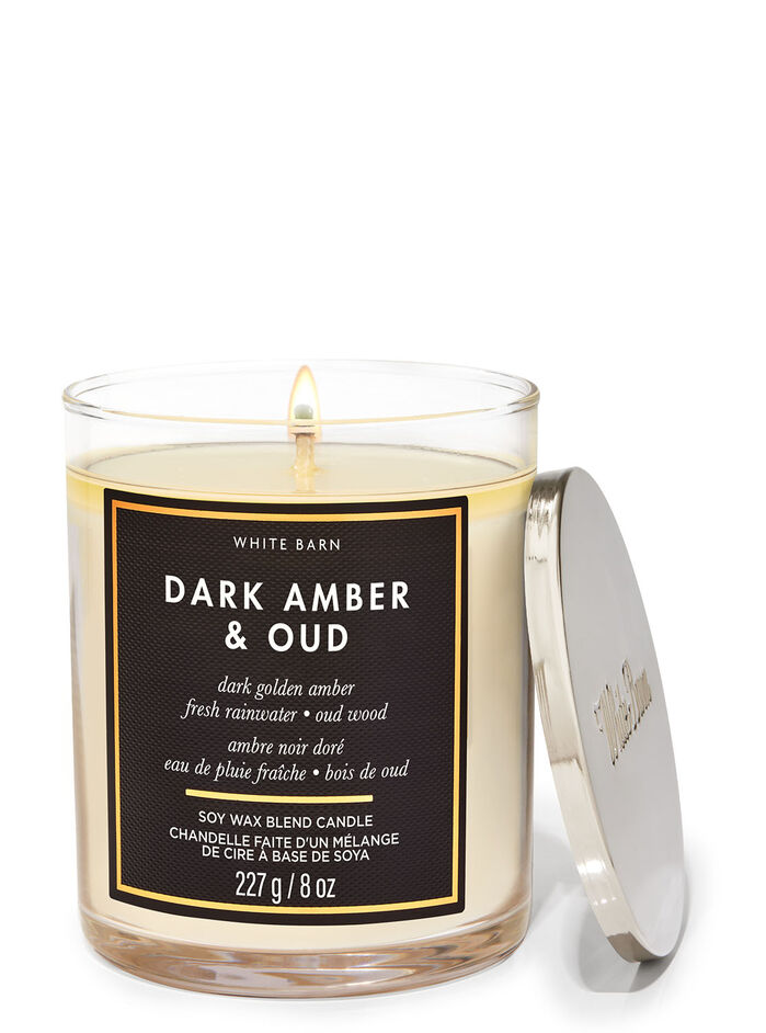Dark Amber & Oud Home Fragrance/Candles/1-wick candles Bath & Body Works