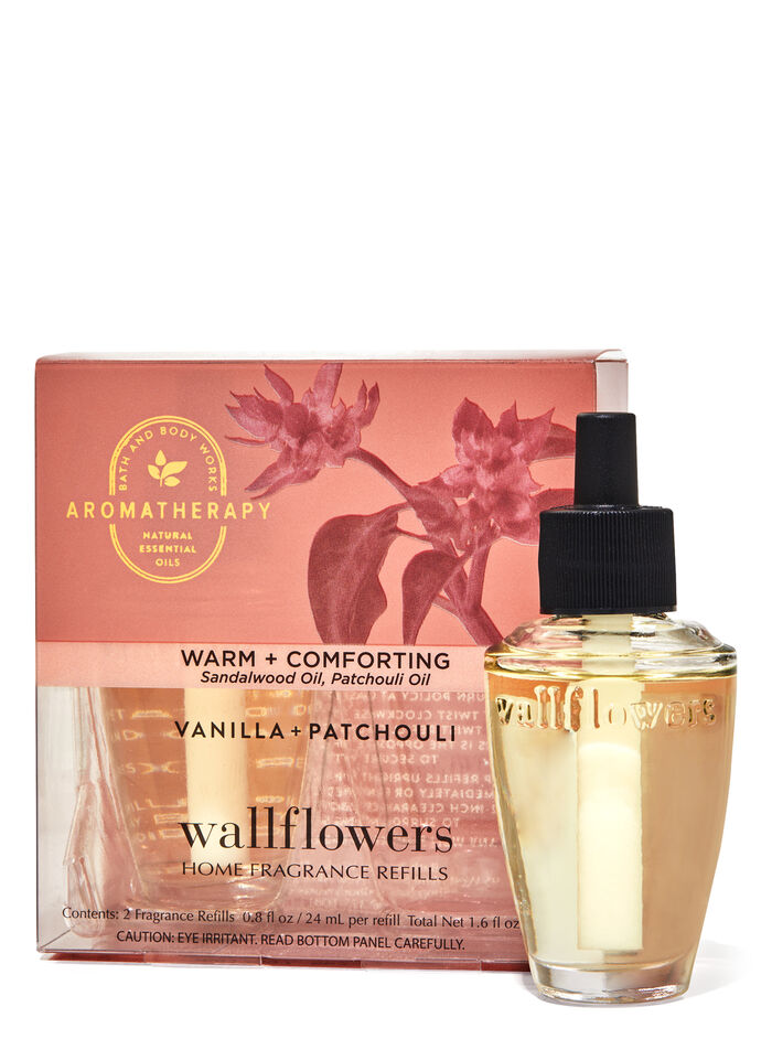 Vanilla Patchouli fragrance Wallflowers Fragrance Refills, 2-Pack