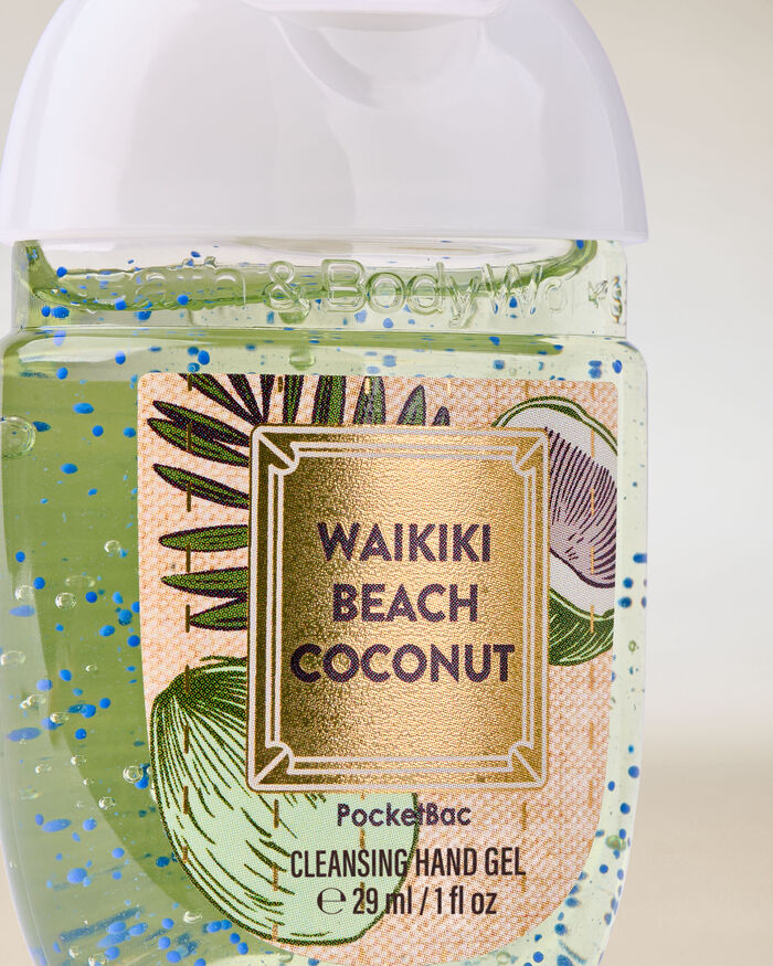 Waikiki Beach Coconut Hand Soaps & Sanitizers/Hand sanitizers/Hand sanitizers Bath & Body Works