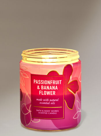 Passionfruit & Banana Flower Home Fragrance/Candles/1-wick candles Bath & Body Works1