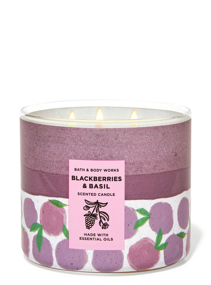 Blackberries & Basil Fuori Catalogo Bath & Body Works