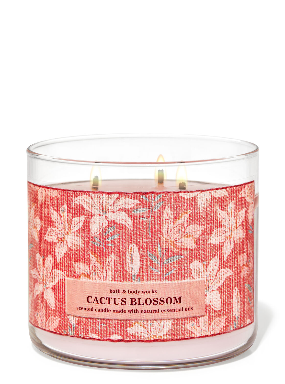 Cactus blossom shop candle