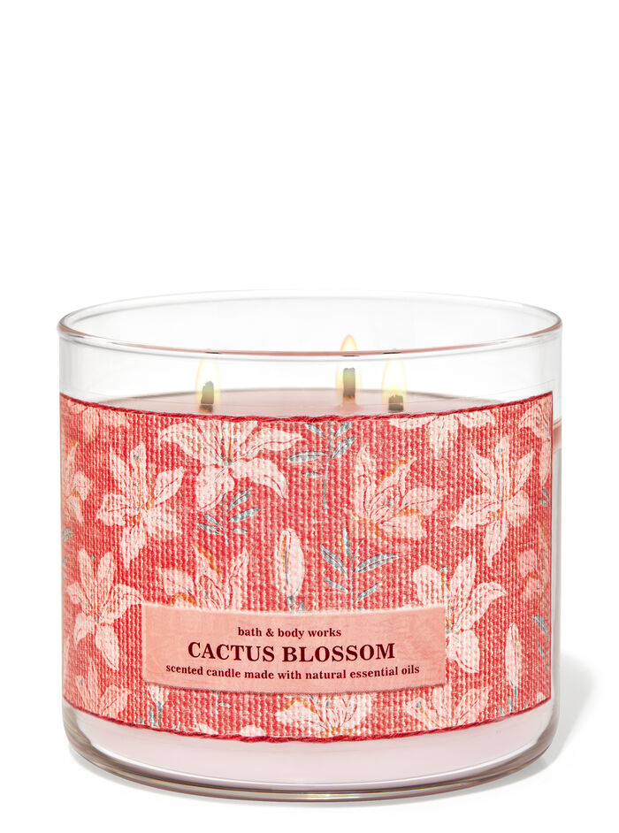 Cactus Blossom Home Fragrance/Candles/3-wick candles Bath & Body Works