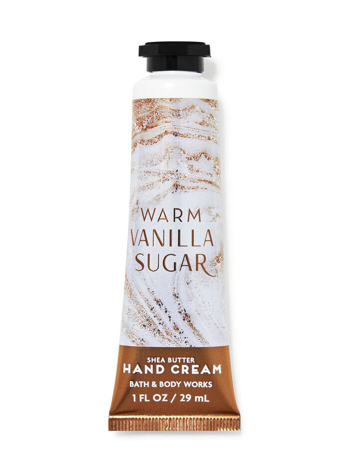 Warm Vanilla Sugar body care featuring customer favorites Bath & Body Works