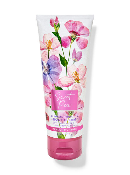 Sweet Pea fragranza Crema corpo idratante
