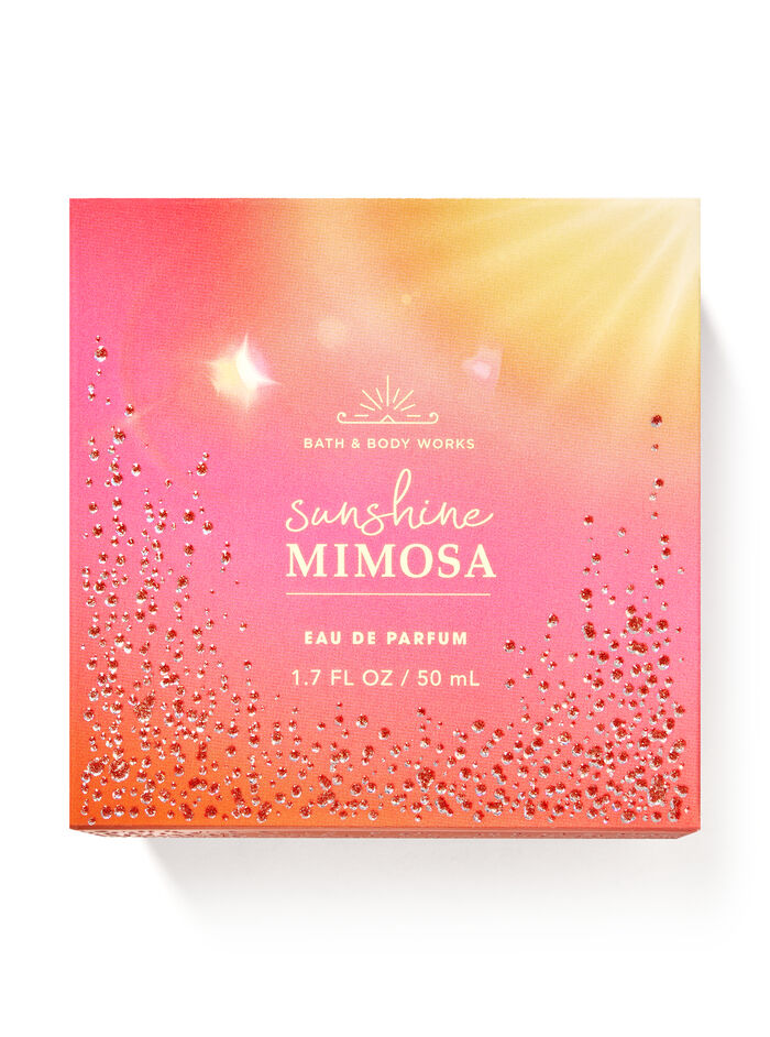 Sunshine Mimosa body care featuring sunshine mimosa Bath & Body Works