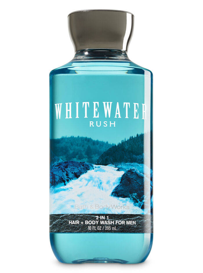 Whitewater Rush UOMO/Collezione Uomo/Gel Doccia e Bagnoschiuma Uomo Bath & Body Works