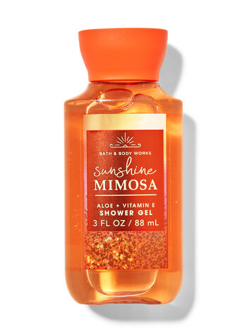 Sunshine Mimosa body care featuring sunshine mimosa Bath & Body Works1