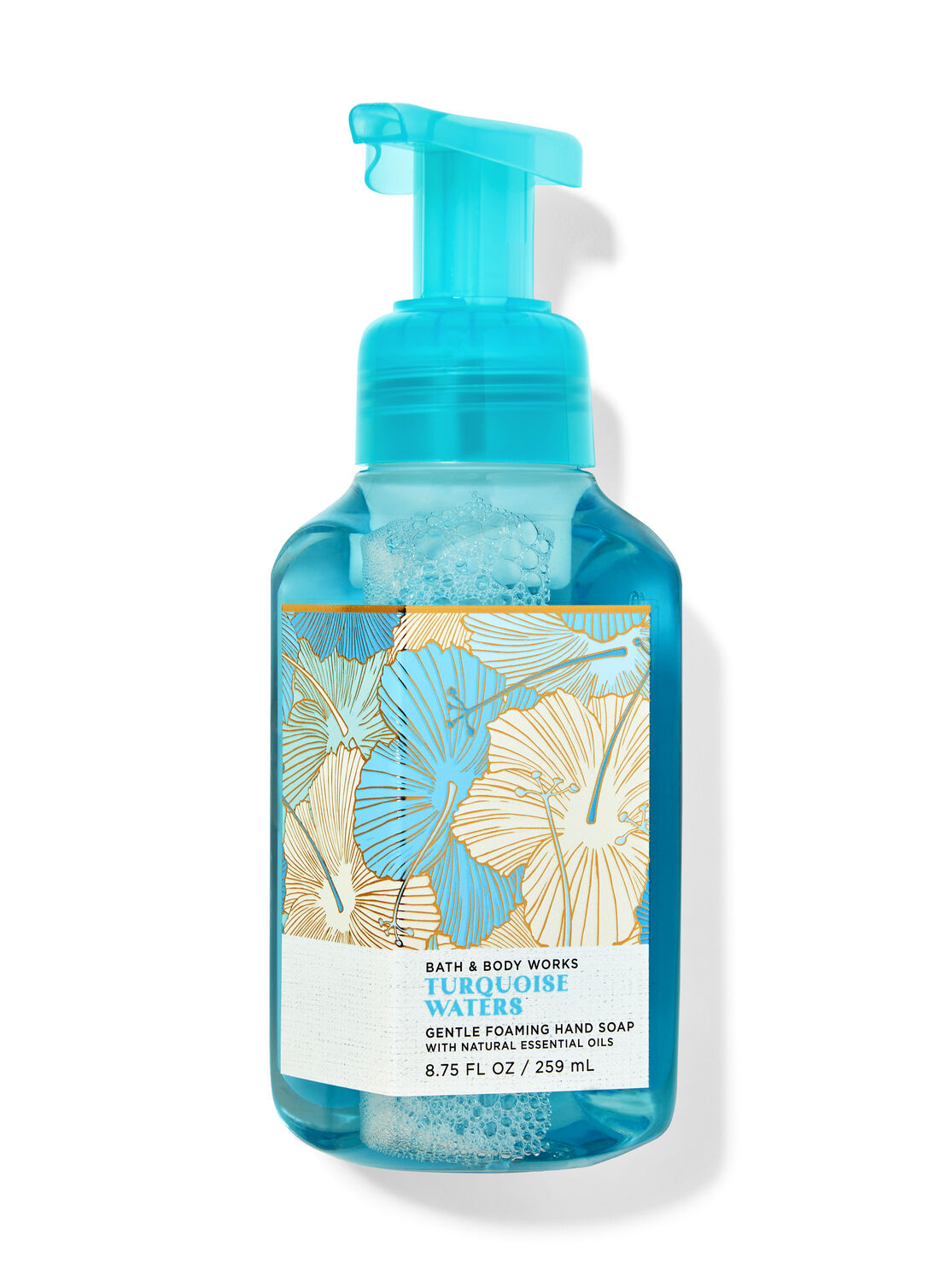 【Turquoise Water】Bath&bodyworks ハンドソープ Gentle & Clean Foaming Hand Soap Turquoise Waters | Bath