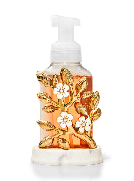 Rami e fiori fragranza Porta sapone delicato in schiuma
