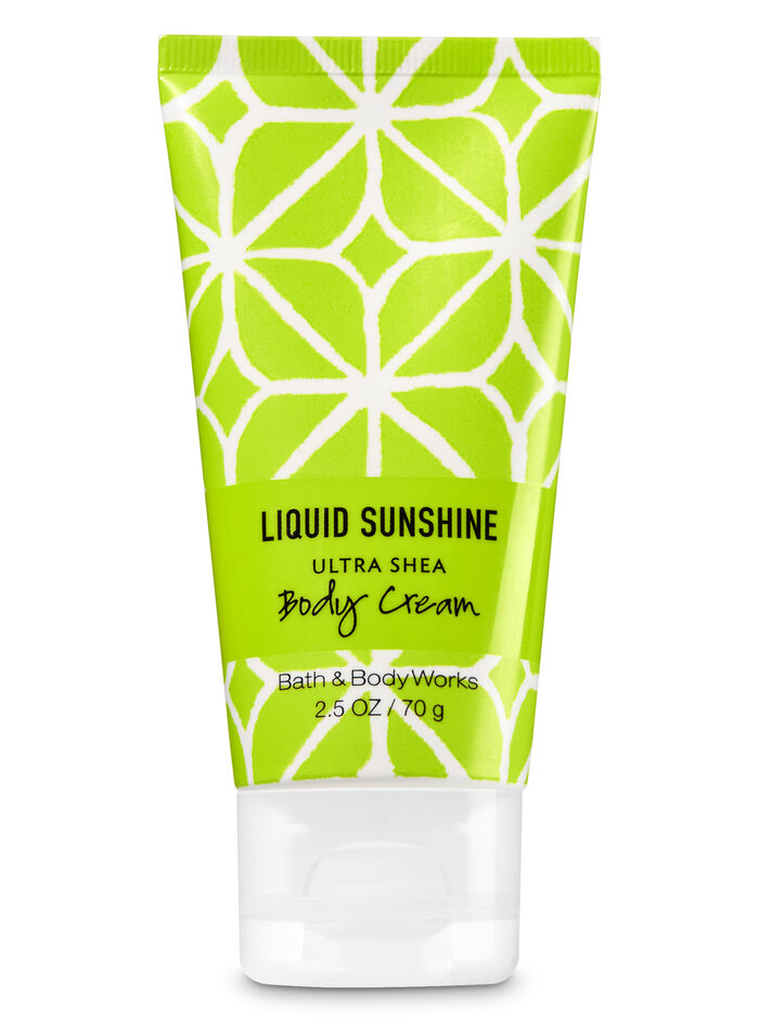 Liquid Sunshine fragranza Travel Size Body Cream