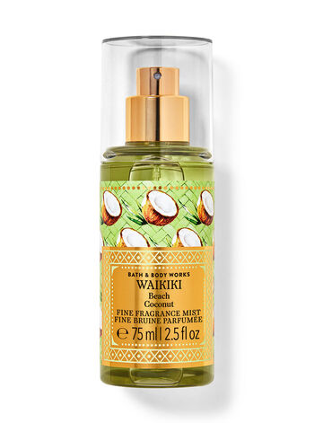 Waikiki Beach Coconut Body care/Featuring/Travel size Bath & Body Works1