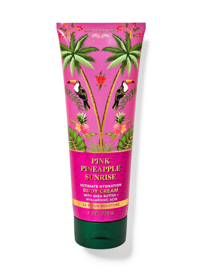 Pink Pineapple Sunrise Body care/Moisturizers/Body cream Bath & Body Works