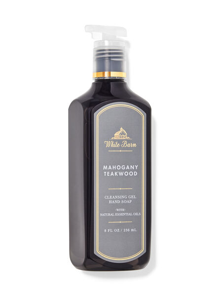 Mahogany Teakwood fragrance Cleansing Gel Hand Soap