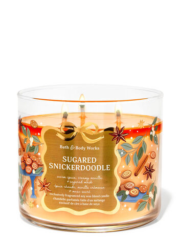 Sugared Snickerdoodle Home Fragrance/Candles/3-wick candles Bath & Body Works1