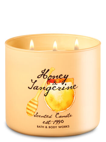 Honey Tangerine fragranza 3-Wick Candle