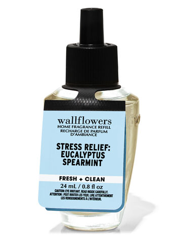 Stress Relief: Eucalyptus Spearmint Home Fragrance/Home & Car Air fresheners/Wallflowers refill Bath & Body Works1