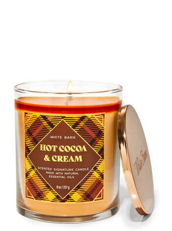 Hot Cocoa & Cream Home Fragrance/Featured/White Barn collection Bath & Body Works1