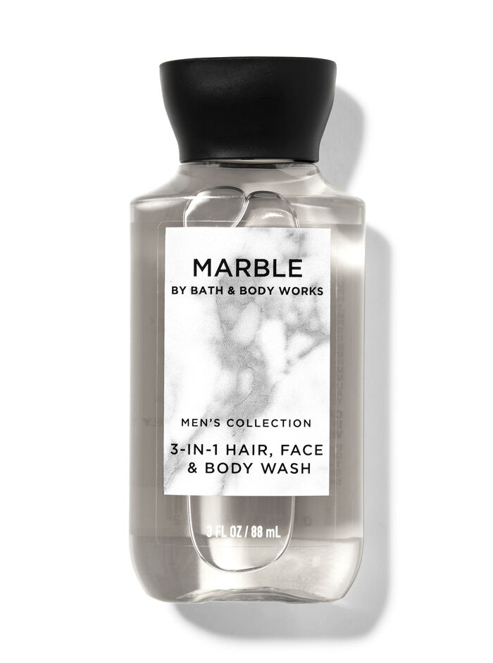 Marble Body care/Featuring/Travel size Bath & Body Works