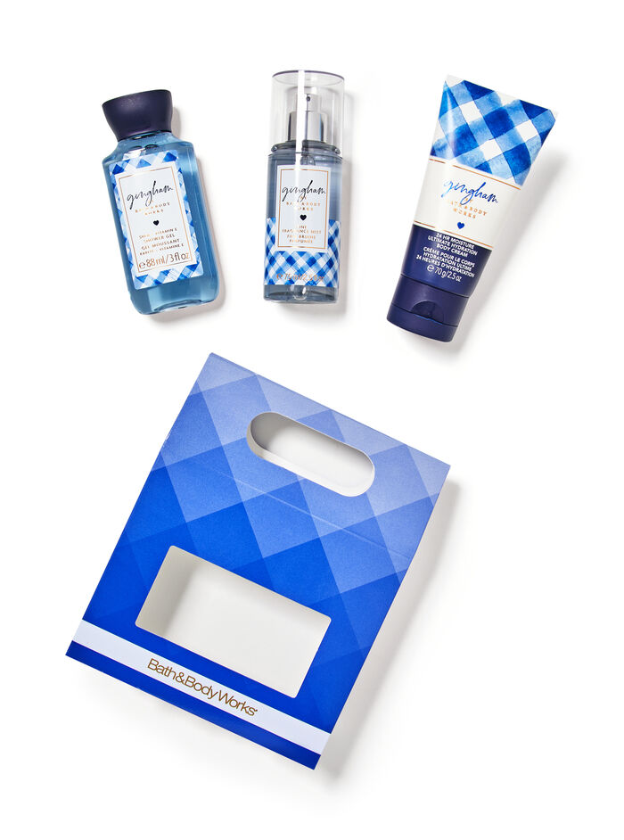 Mini Gift Box Set Gingham Bath & Body Works
