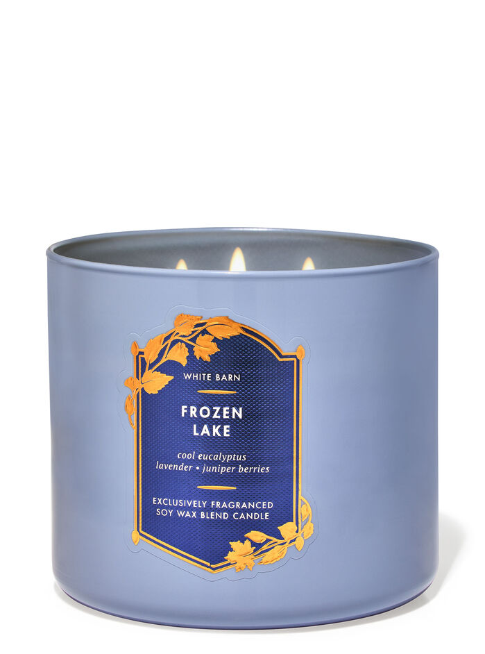 Frozen Lake Home Fragrance/Candles/3-wick candles Bath & Body Works