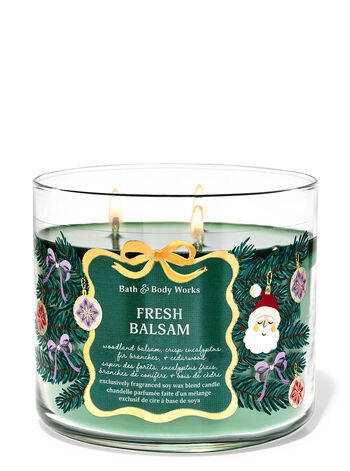Fresh Balsam Home Fragrance/Candles/3-wick candles Bath & Body Works1