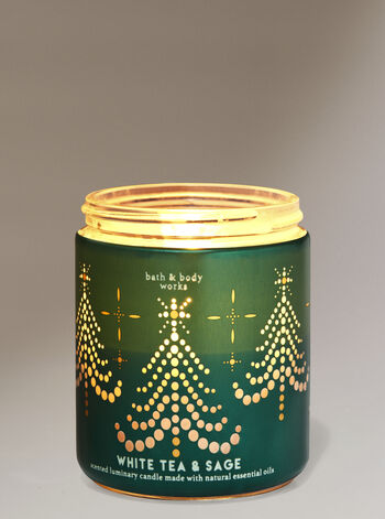 White Tea & Sage fragranza Candela a 1 stoppino