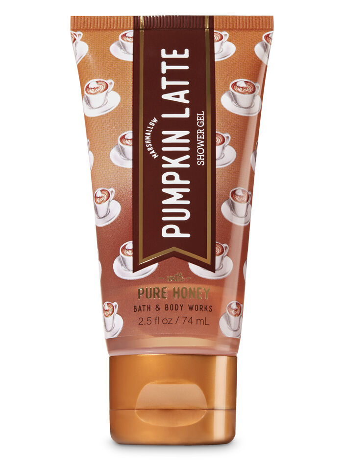 Marshmallow Pumpkin Latte fragranza Travel Size Shower Gel