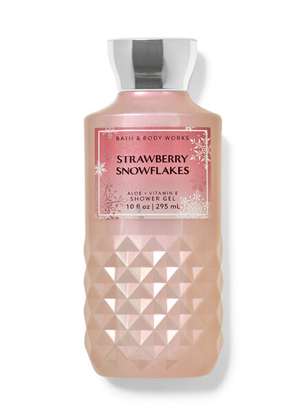 Strawberry Snowflakes novita' Bath & Body Works