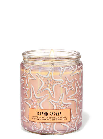 Island Papaya Home Fragrance/Candles/1-wick candles Bath & Body Works1