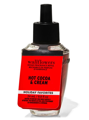 Hot Cocoa & Cream Home Fragrance/Home & Car Air fresheners/Wallflowers refill Bath & Body Works1