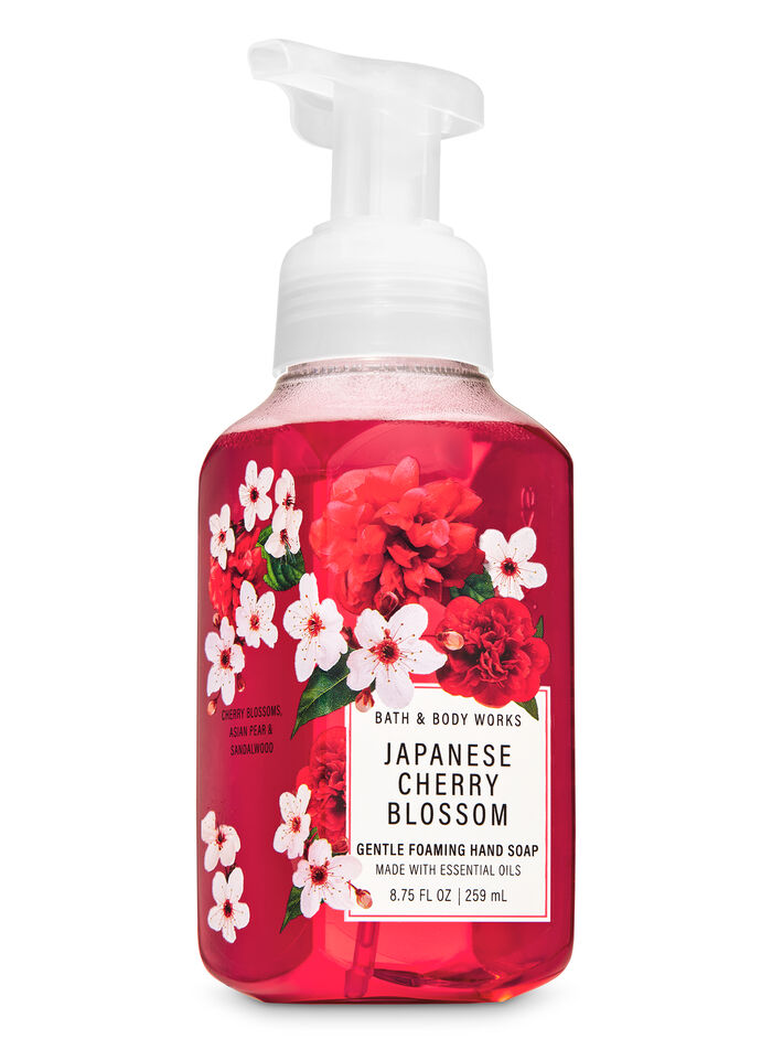 Japanese Cherry Blossom saponi e igienizzanti mani in evidenza cura delle mani Bath & Body Works