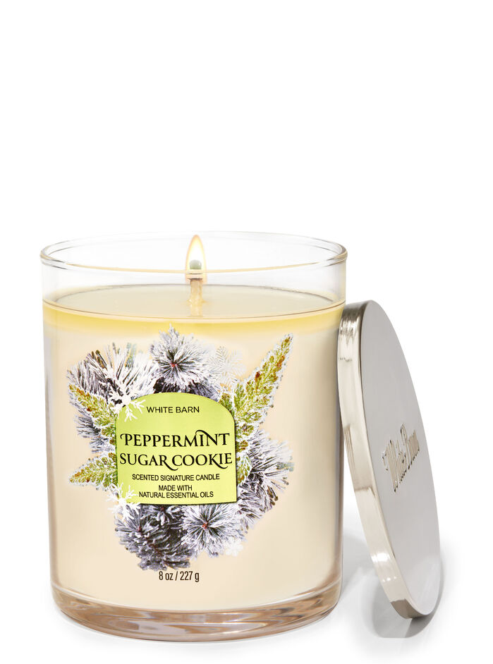 Peppermint Sugar Cookie Home Fragrance/Featured/White Barn collection Bath & Body Works